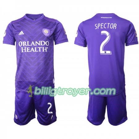 Billige Fotballdrakter Orlando City SPECTOR 2 Barn Hjemmedraktsett 2019/20 Kortermet